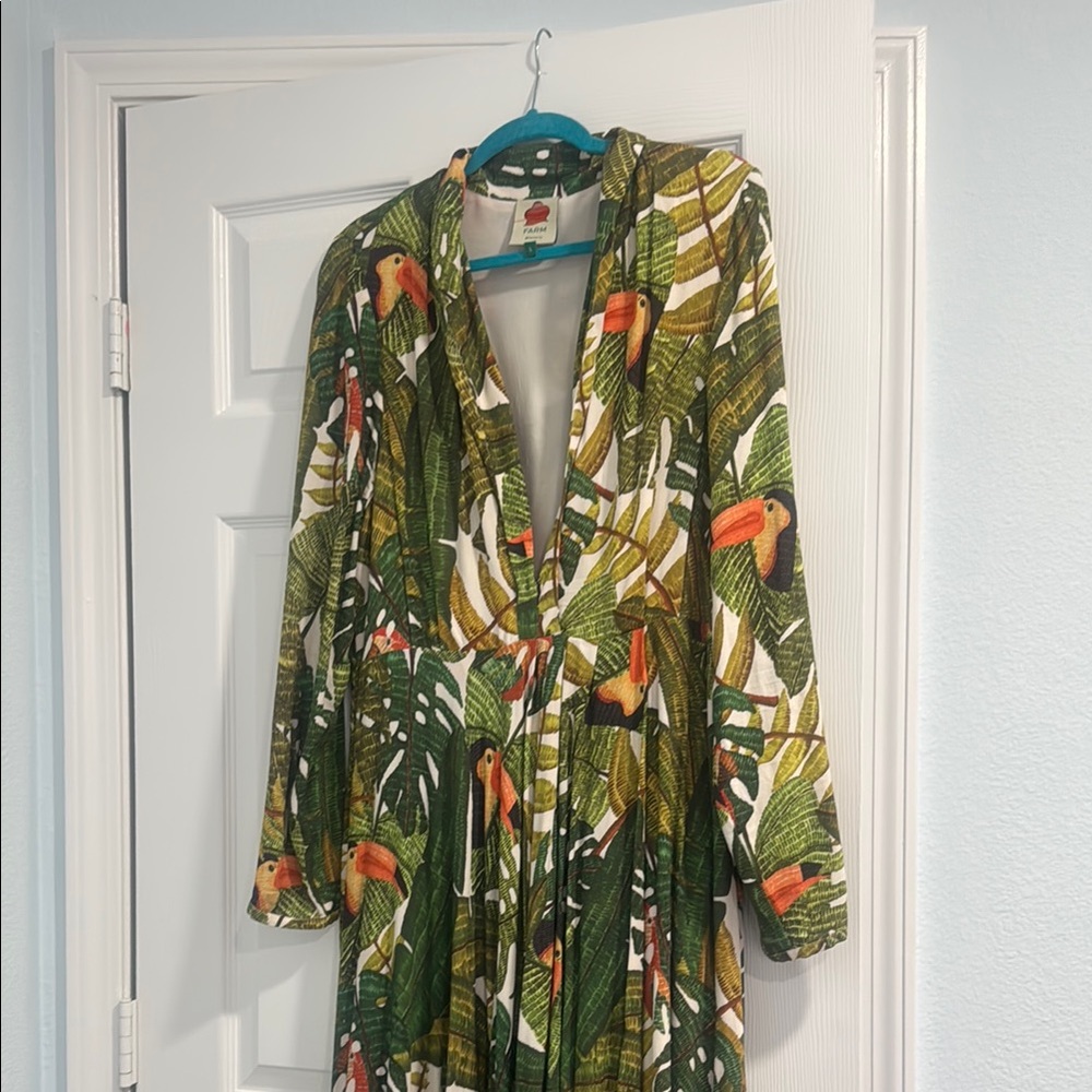 FARM Rio paradise Forest Maxi Dress